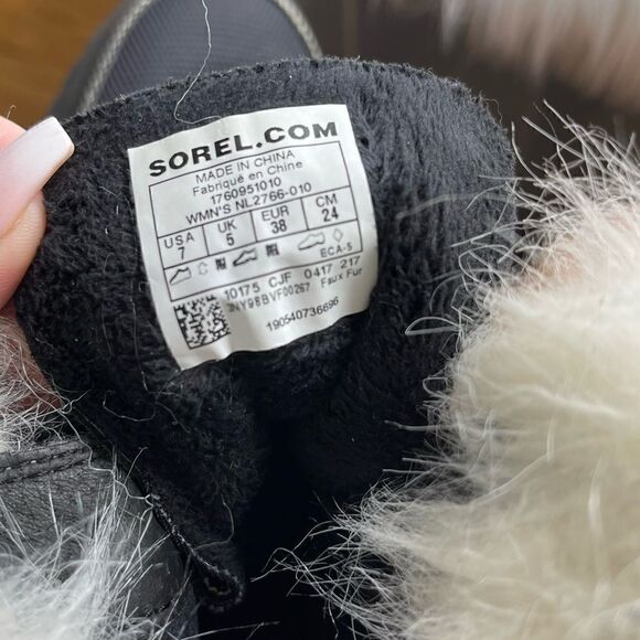 Sorel Cozy Joan X Celebration Lace Up Winter Boots 7 - Picture 7 of 7